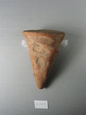 Egyptian. <em>Funerary Cone</em>, 664-332 B.C.E. Terracotta, Diam. 3 9/16 x 5 11/16 in. (9 x 14.4 cm). Brooklyn Museum, Charles Edwin Wilbour Fund, 37.1932E. Creative Commons-BY (Photo: Brooklyn Museum, CUR.37.1932E.jpg)