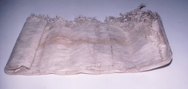 Fijian. <em>Tapa (Masi)</em>. Bark cloth, 103 15/16 x 19 11/16 in. (264 x 50 cm). Brooklyn Museum, Gift of Frederick Sclottmann, 37.209. Creative Commons-BY (Photo: Brooklyn Museum, CUR.37.209.jpg)