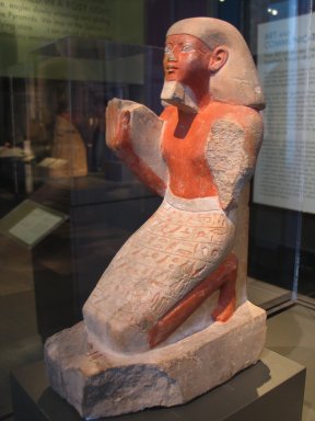 Statue of Hapi, the scribe, Statue of Administrator of Amun…
