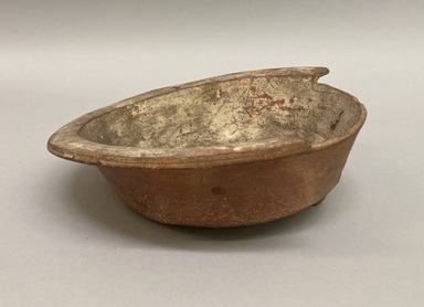 Maya. <em>Tripod Bowl</em>. Ceramic, pigment, 2 15/16 x 9 x 9 in. (7.5 x 22.8 x 22.8 cm). Brooklyn Museum, Frank Sherman Benson Fund and the Henry L. Batterman Fund, 37.2795PA. Creative Commons-BY (Photo: Brooklyn Museum, CUR.37.2795PA.jpg)