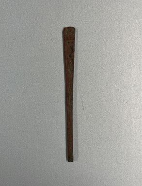  <em>Chisel Blade</em>, ca. 1539-1075 B.C.E. Bronze Brooklyn Museum, Charles Edwin Wilbour Fund, 37.299E. Creative Commons-BY (Photo: Brooklyn Museum, CUR.37.299E_view01.jpg)