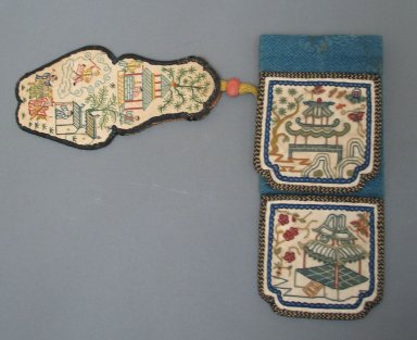  <em>Pouch</em>, 19th century., 13 x 3 9/16 in. (33 x 9 cm). Brooklyn Museum, Frank L. Babbott Fund, 37.371.329. Creative Commons-BY (Photo: Brooklyn Museum, CUR.37.371.329_overall.jpg)