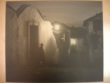 Gordon C. Abbott (American, 1882-1951). <em>Moonlight and Lanterns</em>. print, sheet: 9 11/16 x 11 5/8 in. (24.6 x 29.5 cm). Brooklyn Museum, Gift of the artist, 40.707 (Photo: Brooklyn Museum, CUR.40.707.jpg)