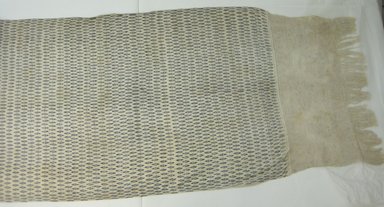  <em>Shawl</em>, 19th century. Cotton, indigo dye (ikat), 34 1/4 x 96 7/8 in. (87 x 246 cm). Brooklyn Museum, Museum Expedition 1941, Frank L. Babbott Fund, 41.1275.105. Creative Commons-BY (Photo: Brooklyn Museum, CUR.41.1275.105.jpg)