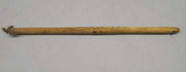  <em>Balance Scale Beam</em>. Bone, 3/16 x 3/16 x 4 9/16 in. (0.5 x 0.5 x 11.6 cm). Brooklyn Museum, Museum Expedition 1941, Frank L. Babbott Fund, 41.1275.139. Creative Commons-BY (Photo: Brooklyn Museum, CUR.41.1275.139.jpg)