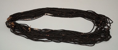 Possibly Asháninka. <em>Necklace</em>, 20th century. Seed beads, cotton, 10 1/4 × 1 1/2 × 23 1/4 in. (26 × 3.8 × 59.1 cm). Brooklyn Museum, Museum Expedition 1941, Frank L. Babbott Fund, 41.1275.145e. Creative Commons-BY (Photo: Brooklyn Museum, CUR.41.1275.145e_view01.jpg)
