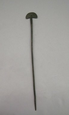  <em>Pin or Tupu</em>. Copper, length 10 3/8 in. (26.3 cm). Brooklyn Museum, Museum Expedition 1941, Frank L. Babbott Fund, 41.1275.310. Creative Commons-BY (Photo: Brooklyn Museum, CUR.41.1275.310.jpg)