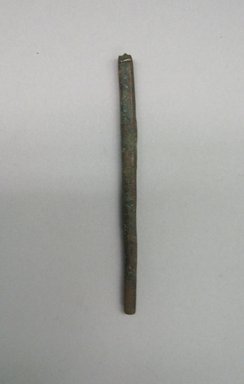  <em>Fragment of Implement</em>. Copper, 1/8 x 1/8 x 2 7/8 in. (0.3 x 0.3 x 7.3 cm). Brooklyn Museum, Museum Expedition 1941, Frank L. Babbott Fund, 41.1275.321. Creative Commons-BY (Photo: Brooklyn Museum, CUR.41.1275.321.jpg)