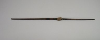  <em>Spindle with Cotton Wrapped near Center</em>. Wood, pigment, cotton, 1/4 x 1/4 x 10 in. (0.6 x 0.6 x 25.4 cm). Brooklyn Museum, Museum Expedition 1941, Frank L. Babbott Fund, 41.1275.354. Creative Commons-BY (Photo: Brooklyn Museum, CUR.41.1275.354.jpg)