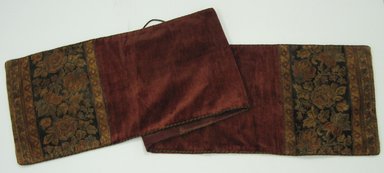  <em>Table Runner</em>, 1880's. Velour, 91 x 18 in. (231.1 x 45.7 cm). Brooklyn Museum, Gift of the Pierrepont Family, 41.397. Creative Commons-BY (Photo: Brooklyn Museum, CUR.41.397.jpg)