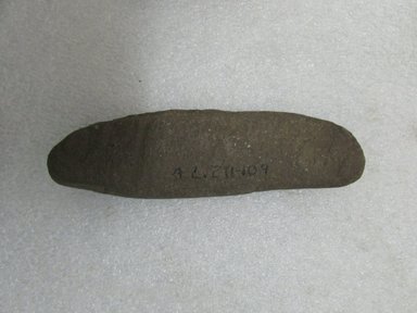 Marquesan. <em>Fishing Lure</em>, before 1938. Stone, 1 15/16 x 6 11/16 in. (5 x 17 cm). Brooklyn Museum, A. Augustus Healy Fund, 42.211.109. Creative Commons-BY (Photo: Brooklyn Museum, CUR.42.211.109.jpg)