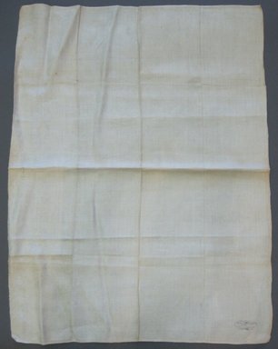  <em>Napkin</em>, first half 19th century. Silk, 20 x 26 in. (50.8 x 66 cm). Brooklyn Museum, Gift of Mrs. James Dowd Lester, 42.221.33 (Photo: Brooklyn Museum, CUR.42.221.33.jpg)