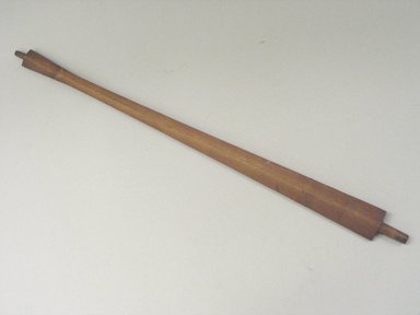 Plains. <em>Pipe Stem</em>. Wood, 21 5/8 x 1 3/8 in. (54.9 x 3.5 cm). Brooklyn Museum, Anonymous gift in memory of Dr. Harlow Brooks, 43.201.244. Creative Commons-BY (Photo: Brooklyn Museum, CUR.43.201.244.jpg)