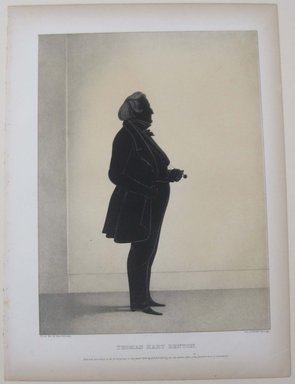 Edmond Burke Kellogg (American, 1809-1872). <em>Portrait Gallery of Distinguished American Citizens: Thomas Hart Benton</em>, 1844. Lithograph, Sheet: 16 3/4 x 12 3/8 in. (42.5 x 31.5 cm). Brooklyn Museum, Dick S. Ramsay Fund, 43.83.17 (Photo: Brooklyn Museum, CUR.43.83.17.jpg)