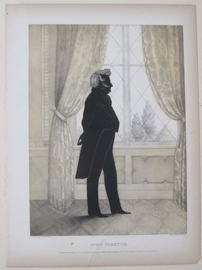 Edmond Burke Kellogg (American, 1809-1872). <em>Portrait Gallery of Distinguished American Citizens: John Forsyth</em>, 1844. Lithograph, Sheet: 16 13/16 x 12 3/8 in. (42.7 x 31.5 cm). Brooklyn Museum, Dick S. Ramsay Fund, 43.83.6 (Photo: Brooklyn Museum, CUR.43.83.6.jpg)