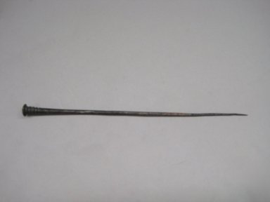  <em>Shawl Pin</em>. Silver Brooklyn Museum, Gift as a memorial to Dr. Harlow Brooks, 43.87.54. Creative Commons-BY (Photo: Brooklyn Museum, CUR.43.87.54.jpg)