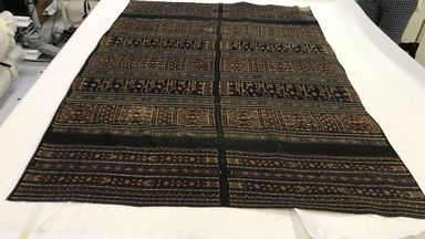 <em>Sarong</em>. Cotton, 52 3/4 × 73 1/4 in. (134 × 186 cm). Brooklyn Museum, Dick S. Ramsay Fund, 45.183.7. Creative Commons-BY (Photo: , CUR.45.183.7_overall.jpg)