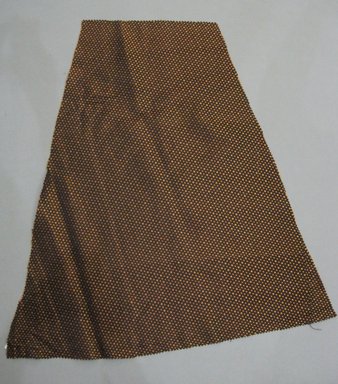 Unknown. <em>Textile Fragment</em>, 1880–1889. Silk, b: 28 x 31 in. (71.1 x 78.7 cm). Brooklyn Museum, Anonymous gift, 45.34.4b (Photo: Brooklyn Museum, CUR.45.34.4b.jpg)