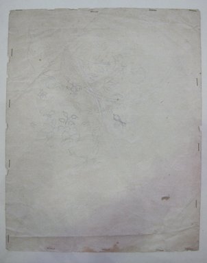  <em>Design Drawing</em>, late 18th century. Pencil on paper, 8 x 10 in. (20.3 x 25.4 cm). Brooklyn Museum, Museum Collection Fund, 47.189.21 (Photo: Brooklyn Museum, CUR.47.189.21.jpg)