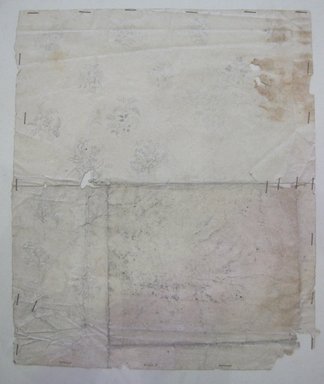  <em>Design Drawing</em>, late 18th century. Pencil on paper, 8 x 9 1/2 in. (20.3 x 24.1 cm). Brooklyn Museum, Museum Collection Fund, 47.189.22 (Photo: Brooklyn Museum, CUR.47.189.22.jpg)