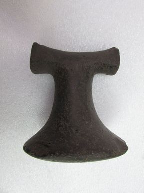 Fijian. <em>Grinding Tool</em>. Stone, 5 1/2 x 4 5/8 in. (14 x 11.8 cm). Brooklyn Museum, Gift of Mrs. James C. Pryor, 48.31.16. Creative Commons-BY (Photo: , CUR.48.31.16_view01.jpg)