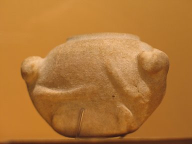  <em>Jar with Monkeys</em>, ca. 2008–1759 B.C.E. Anhydrite, 1 1/4 × Diam. 7/8 in. (3.2 × 2.3 cm). Brooklyn Museum, Charles Edwin Wilbour Fund, 52.55. Creative Commons-BY (Photo: Brooklyn Museum, CUR.52.55_erg2.jpg)