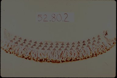 Possibly South Sotho. <em>Waistband with Fringe</em>, 19th century. Glass seed beads, seeds, sinew, 16 3/4 x 3 1/4 in. (42.5 x 8.3 cm). Brooklyn Museum, Bequest of Mrs. George Hadden, 52.80.2. Creative Commons-BY (Photo: Brooklyn Museum, CUR.52.80.2_slide.jpg)