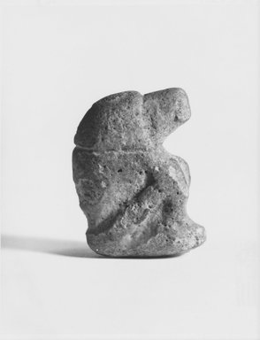  <em>Statuette of Seated Cynocephalus Ape (Baboon)</em>, ca. 3100–2800 B.C.E. Faience, 1 7/8 x 1 7/16 in. (4.8 x 3.6 cm). Brooklyn Museum, Charles Edwin Wilbour Fund, 57.165.7. Creative Commons-BY (Photo: Brooklyn Museum, CUR.57.165.7_NegA_print_bw.jpg)