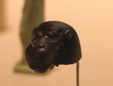  <em>Head of the Goddess Taweret</em>, ca. 1336-945 B.C.E. Hematite, Height: 15/16 in. (2.4 cm). Brooklyn Museum, Charles Edwin Wilbour Fund, 58.92. Creative Commons-BY (Photo: Brooklyn Museum, CUR.58.92_wwgA-2.jpg)