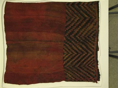 Wari. <em>Tunic</em>, 1000-1532. Cotton, camelid fiber, 34 5/8 x 28 3/8in. (88 x 72cm). Brooklyn Museum, Gift of Jack Lenor Larsen, 63.81.7. Creative Commons-BY (Photo: Brooklyn Museum, CUR.63.81.7_view1.jpg)