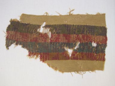 Inca/Moquegua. <em>Textile Fragment, undetermined</em>, 600-1532. Camelid fiber, 5 3/4 × 10 1/2 in. (14.6 × 26.7 cm). Brooklyn Museum, Gift of Adelaide Goan, 64.114.202 (Photo: , CUR.64.114.202.jpg)