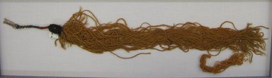 Nasca-Wari. <em>Textile Fragment, undetermined or Tassel, Fragment</em>, 200-1000 C.E. Camelid fiber, bast fiber, 19 5/16 x 2 3/8in. (49 x 6cm). Brooklyn Museum, Gift of Adelaide Goan, 64.114.60 (Photo: Brooklyn Museum, CUR.64.114.60.jpg)