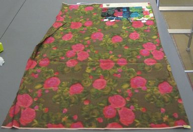Onondaga Silk Company, Inc. (1925-1981). <em>Textile Swatches</em>, 1948-1959. silk, largest component (a): 43 x 23 in. (109.2 x 58.4 cm). Brooklyn Museum, Gift of the Onondaga Silk Company, 64.130.138a-e (Photo: Brooklyn Museum, CUR.64.130.138a-e.jpg)