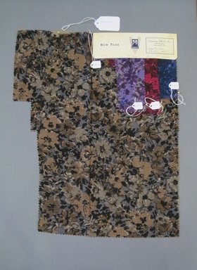 Onondaga Silk Company, Inc. (1925–1981). <em>Textile Swatches</em>, 1948–1959. Wool blend, a: 21 x 17 1/4 in. (53.3 x 43.8 cm). Brooklyn Museum, Gift of the Onondaga Silk Company, 64.130.219a-d (Photo: Brooklyn Museum, CUR.64.130.219a-d.jpg)