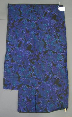 Onondaga Silk Company, Inc. (1925-1981). <em>Textile Swatches</em>, 1948-1959. Silk, 40 1/2 x 23 in. (102.9 x 58.4 cm). Brooklyn Museum, Gift of the Onondaga Silk Company, 64.130.259 (Photo: Brooklyn Museum, CUR.64.130.259.jpg)