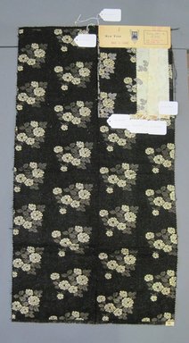 Onondaga Silk Company, Inc. (1925-1981). <em>Textile Swatches</em>, 1948-1959. 42% acetate, 29% nylon, 22% rayon, 7% metal,, a: 35 3/4 x 19 in. (90.8 x 48.3 cm). Brooklyn Museum, Gift of the Onondaga Silk Company, 64.130.280a-e (Photo: Brooklyn Museum, CUR.64.130.280a-e.jpg)