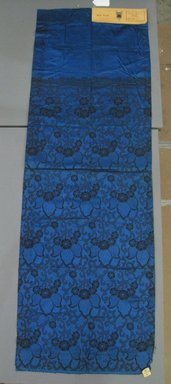 Onondaga Silk Company, Inc. (1925–1981). <em>Textile Swatches</em>, 1948–1959. Silk, 55 1/2 x 18 1/2 in. (141 x 47 cm). Brooklyn Museum, Gift of the Onondaga Silk Company, 64.130.291 (Photo: Brooklyn Museum, CUR.64.130.291.jpg)