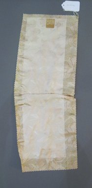 Onondaga Silk Company, Inc. (1925-1981). <em>Textile Swatches</em>, 1948-1959. Silk, 23 x 8 1/2 in. (58.4 x 21.6 cm). Brooklyn Museum, Gift of the Onondaga Silk Company, 64.130.321 (Photo: Brooklyn Museum, CUR.64.130.321.jpg)