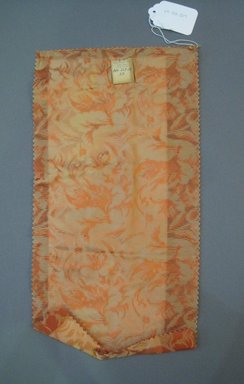 Onondaga Silk Company, Inc. (1925-1981). <em>Textile Swatches</em>, 1948-1959. Silk, 17 1/2 x 9 in. (44.5 x 22.9 cm). Brooklyn Museum, Gift of the Onondaga Silk Company, 64.130.327 (Photo: Brooklyn Museum, CUR.64.130.327.jpg)