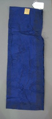 Onondaga Silk Company, Inc. (1925-1981). <em>Textile Swatches</em>, 1948-1959. Silk, 23 1/2 x 8 1/2 in. (59.7 x 21.6 cm). Brooklyn Museum, Gift of the Onondaga Silk Company, 64.130.333 (Photo: Brooklyn Museum, CUR.64.130.333.jpg)