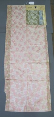 Onondaga Silk Company, Inc. (1925–1981). <em>Textile Swatches</em>, 1948–1959. Silk, 47 x 18 in. (119.4 x 45.7 cm). Brooklyn Museum, Gift of the Onondaga Silk Company, 64.130.371 (Photo: Brooklyn Museum, CUR.64.130.371.jpg)