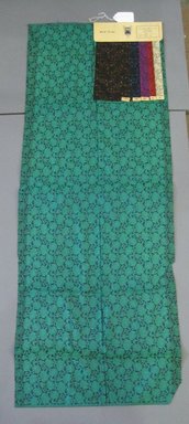 Onondaga Silk Company, Inc. (1925–1981). <em>Textile Swatches</em>, 1948–1959. Silk, 46 3/4 x 18 in. (118.7 x 45.7 cm). Brooklyn Museum, Gift of the Onondaga Silk Company, 64.130.379 (Photo: Brooklyn Museum, CUR.64.130.379.jpg)