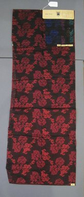 Onondaga Silk Company, Inc. (1925–1981). <em>Textile Swatches</em>, 1948–1959. Silk, 47 1/2 x 17 3/4 in. (120.7 x 45.1 cm). Brooklyn Museum, Gift of the Onondaga Silk Company, 64.130.383 (Photo: Brooklyn Museum, CUR.64.130.383.jpg)