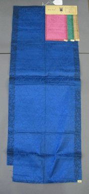 Onondaga Silk Company, Inc. (1925-1981). <em>Textile Swatches</em>, 1948-1959. Silk, 47 x 18 in. (119.4 x 45.7 cm). Brooklyn Museum, Gift of the Onondaga Silk Company, 64.130.389 (Photo: Brooklyn Museum, CUR.64.130.389.jpg)