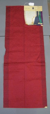 Onondaga Silk Company, Inc. (1925–1981). <em>Textile Swatches</em>, 1948–1959. Silk, 47 1/4 x 17 1/2 in. (120 x 44.5 cm). Brooklyn Museum, Gift of the Onondaga Silk Company, 64.130.397 (Photo: Brooklyn Museum, CUR.64.130.397.jpg)