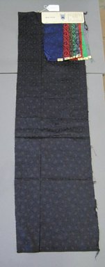 Onondaga Silk Company, Inc. (1925–1981). <em>Textile Swatches</em>, 1948–1959. Silk, 47 1/2 x 13 3/4 in. (120.7 x 34.9 cm). Brooklyn Museum, Gift of the Onondaga Silk Company, 64.130.398 (Photo: Brooklyn Museum, CUR.64.130.398.jpg)