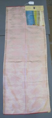 Onondaga Silk Company, Inc. (1925–1981). <em>Textile Swatches</em>, 1948–1959. Silk, 47 1/2 x 18 in. (120.7 x 45.7 cm). Brooklyn Museum, Gift of the Onondaga Silk Company, 64.130.410 (Photo: Brooklyn Museum, CUR.64.130.410.jpg)