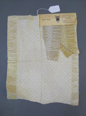 Onondaga Silk Company, Inc. (1925–1981). <em>Textile Swatches</em>, 1948–1959. 68% nylon, 32% silk, 20 3/4 x 16 in. (52.7 x 40.6 cm). Brooklyn Museum, Gift of the Onondaga Silk Company, 64.130.415 (Photo: Brooklyn Museum, CUR.64.130.415.jpg)