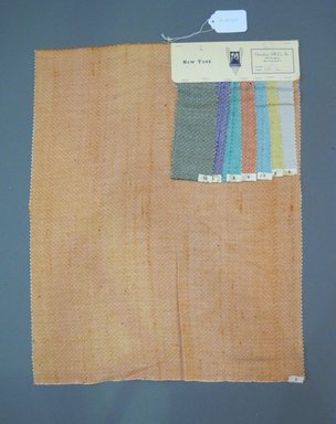 Onondaga Silk Company, Inc. (1925–1981). <em>Textile Swatches</em>, 1948–1959. Silk, 23 1/2 x 19 in. (59.7 x 48.3 cm). Brooklyn Museum, Gift of the Onondaga Silk Company, 64.130.423 (Photo: Brooklyn Museum, CUR.64.130.423.jpg)