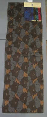 Onondaga Silk Company, Inc. (1925-1981). <em>Textile Swatches</em>, 1948-1959. 58% wool, 42% silk, 55 x 17 1/2 in. (139.7 x 44.5 cm). Brooklyn Museum, Gift of the Onondaga Silk Company, 64.130.442 (Photo: Brooklyn Museum, CUR.64.130.442.jpg)